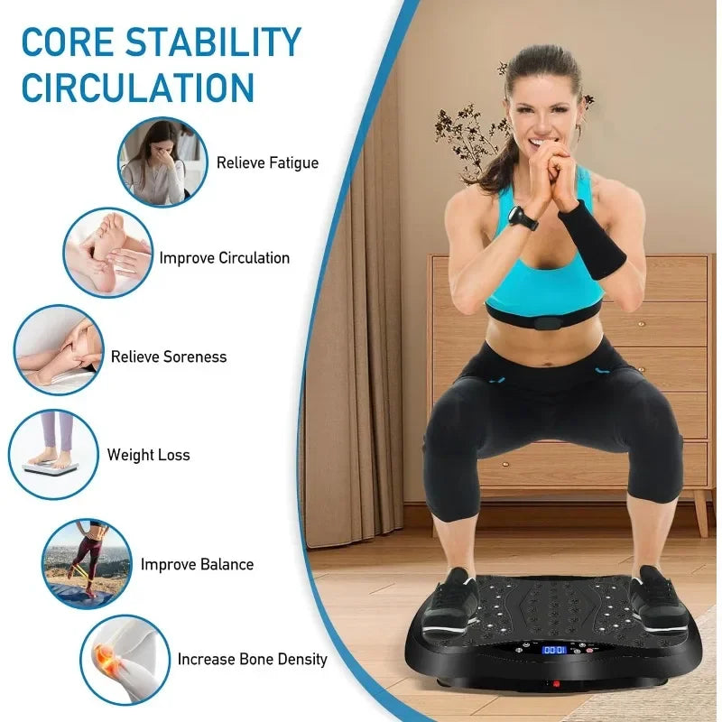 Remote Control Vibration Exercise Machine