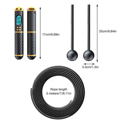 Cordless Digital Jump Rope Charmante fit